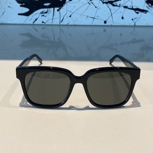 Saint Laurent Signature Logo Oversized Sunglasses